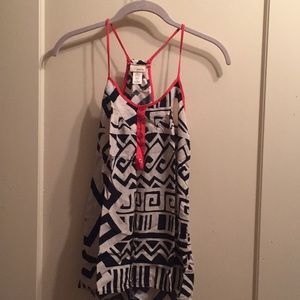 Daytrip razor back tank top